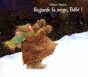REGARDE LA NEIGE BEBE