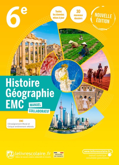 HISTOIRE-GEOGRAPHIE 6E, EDITION 2022