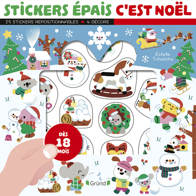 STICKERS EPAIS - C´EST NOEL