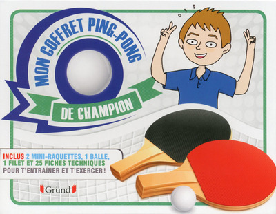 MON COFFRET PING-PONG