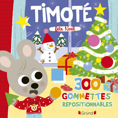TIMOTE - 300 GOMMETTES REPOSITIONNABLES - FETE NOEL