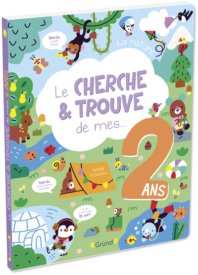 CHERCHE ET TROUVE DE MES 2 ANS - LA NATURE