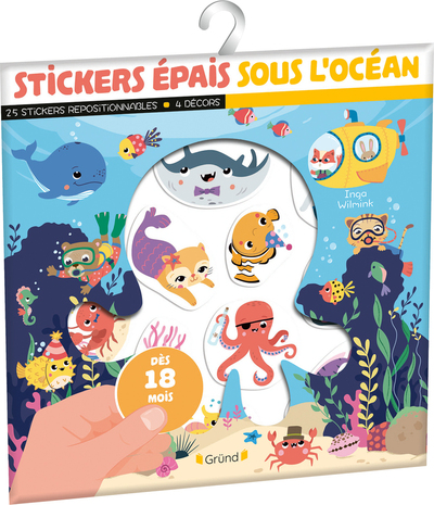 STICKERS EPAIS - SOUS L´OCEAN