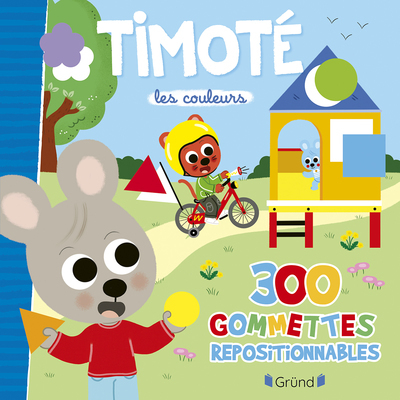 TIMOTE - 300 GOMMETTES REPOSITIONNABLES - LES COULEURS