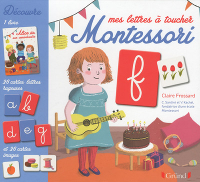 MES LETTRES A TOUCHER- COFFRET MONTESSORI