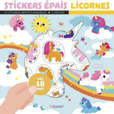 STICKERS EPAIS - LICORNES