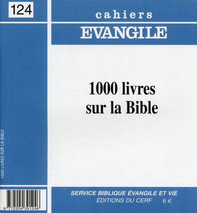 1000 LIVRES SUR LA BIBLE CE124