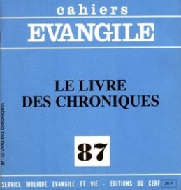 LIVRE DES CHRONIQUES (LE) NO 87