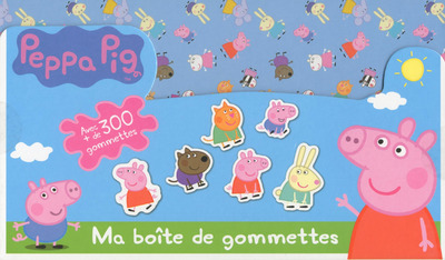 PEPPA PIG - MA BOITE DE GOMMETTES