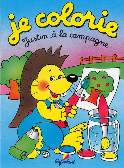 JUSTIN A LA CAMPAGNE - JE COLORIE