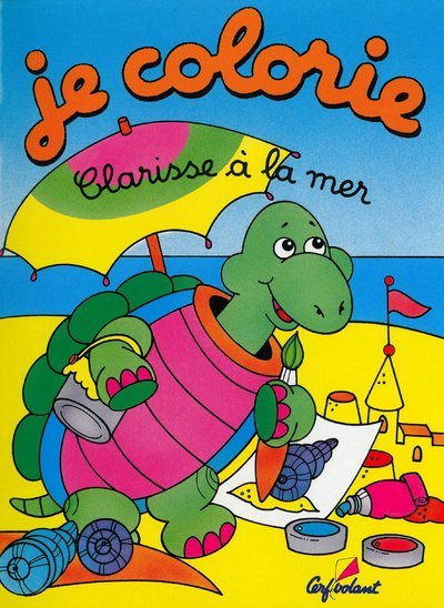 CLARISSE A LA MER - JE COLORIE