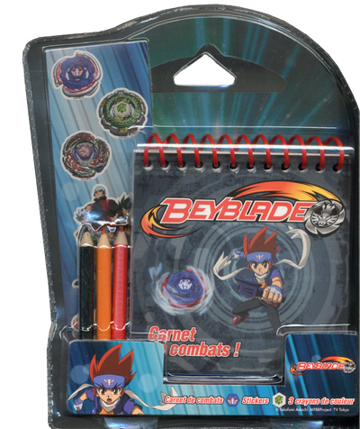 BEYBLADE N01 - CARNET DE COMBATS !