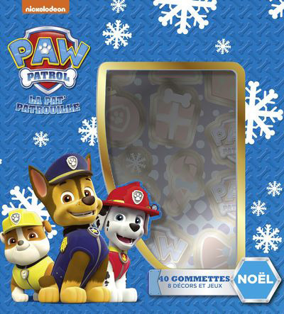 NOEL - LA PAT´ PATROUILLE - 40 GOMMETTES