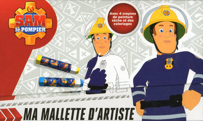 SAM LE POMPIER - MA MALLETTE D´ARTISTE