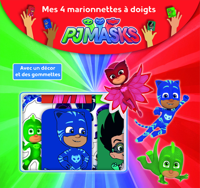 PJMASKS - MES 4 MARIONNETTES A DOIGTS