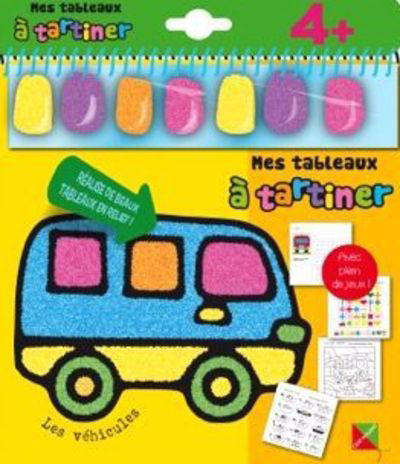 VEHICULES - MES TABLEAUX A TARTINER 4+