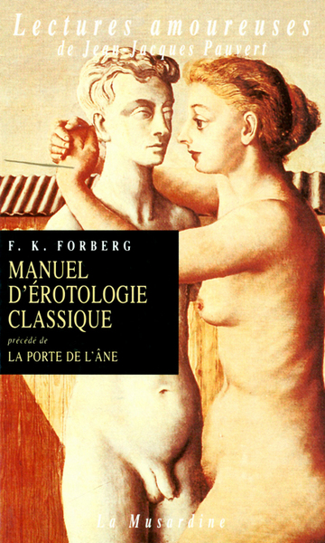 MANUEL D'EROTOLOGIE CLASSIQUE