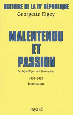 HISTOIRE DE LA IVE REPUBLIQUE