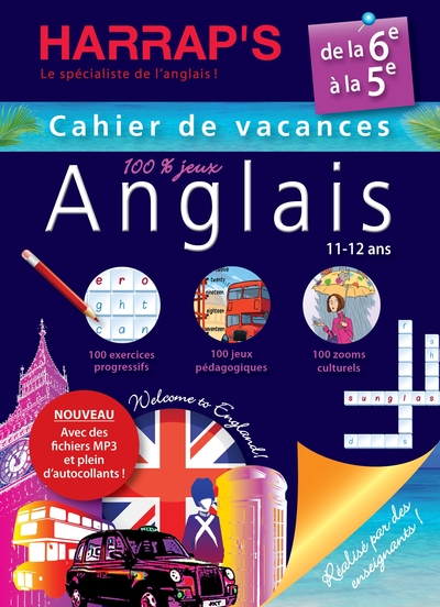 HARRAP´S CAHIER DE VACANCES ANGLAIS 6EME