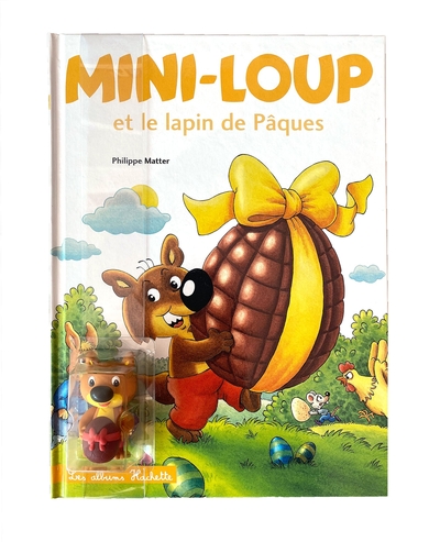 MINI-LOUP - LAPIN DE PAQUES AVEC FIGURINE