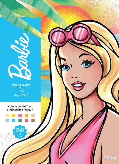 COLORIAGES MYSTERES - BARBIE
