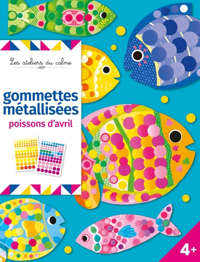 GOMMETTES METALLISEES POISSONS