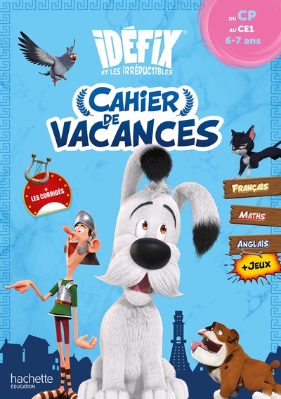 IDEFIX - CAHIER DE VACANCES 2024 - CP / CE1