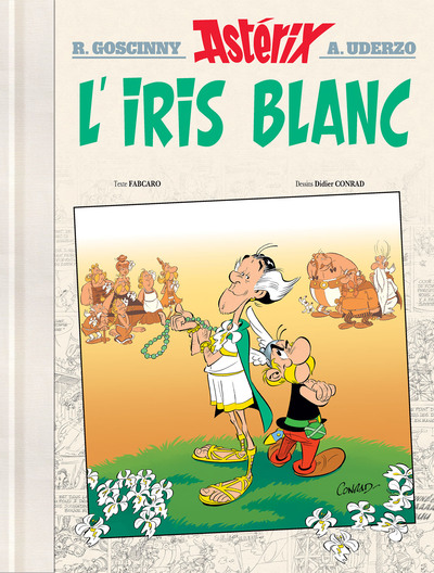 ASTERIX TOME 40 EDITION LUXE - L´IRIS BLANC