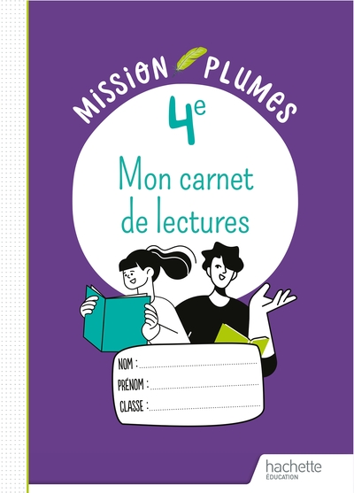 MON CARNET DE LECTURES 4E - CAHIER ELEVE - ED. 2024