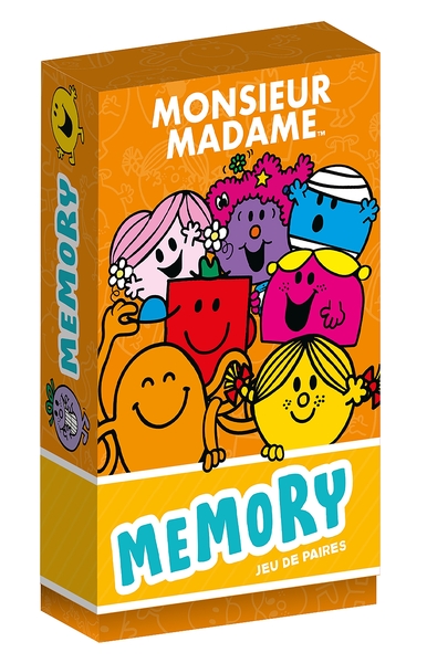 LES MONSIEUR MADAME - BOITE DE CARTES - MEMORY