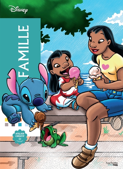 COLORIAGES MYSTERES DISNEY - FAMILLE