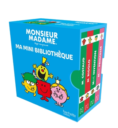 MONSIEUR MADAME - MA MINI BIBLIOTHEQUE