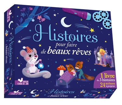 HISTOIRES POUR FAIRE DE BEAUX REVES - COFFRET LAMPE