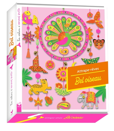 LES ATELIERS D´ARIANE BUTTO - ATTRAPE-REVES BEL OISEAU - COFFRET AVEC ACCESSOIRES