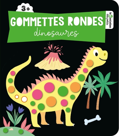 GOMMETTES RONDES DINOSAURES