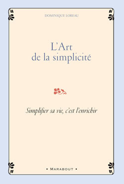 ART DE LA SIMPLICITE - ED. CARTONNEE + JAQUETTE