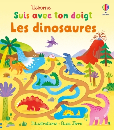 DINOSAURES - SUIS AVEC TON DOIGT - DES 1 AN