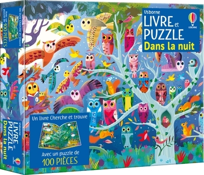 DANS LA NUIT - COFFRETS LIVRE ET PUZZLE - DES 5 ANS