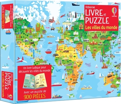 VILLES DU MONDE - COFFRETS LIVRE ET PUZZLE