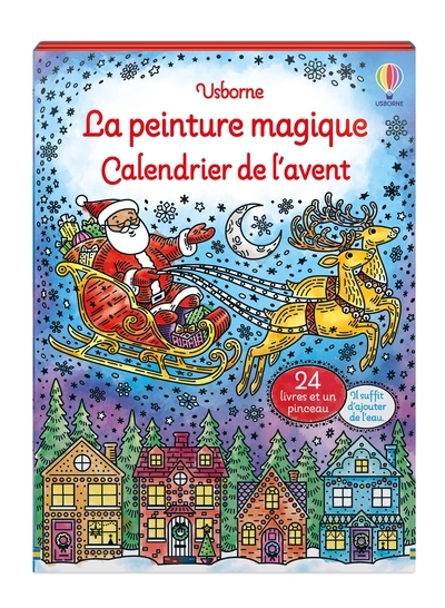 LA PEINTURE MAGIQUE - CALENDRIER DE L´AVENT - DES 5 ANS