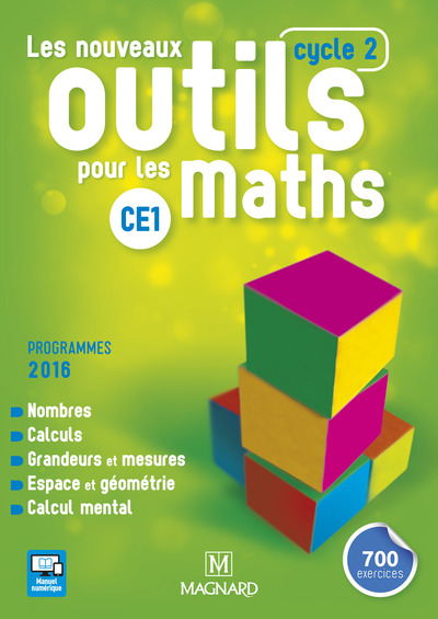 NOUVEAUX OUTILS POUR LES MATHS CE1 ELEVE CYLCLE 2 2017