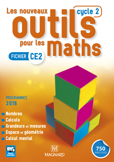 NOUVEAUX OUTILS POUR LES MATHS CE2 FICHIER  ED. 2016