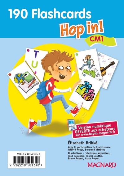 HOP IN CM1 FLASCARDS (LOT)