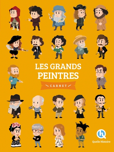 CARNET LES GRANDS PEINTRES