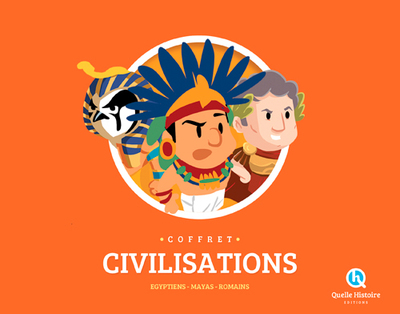 COFFRET CIVILISATIONS 1 (3LIV.+1POSTER)