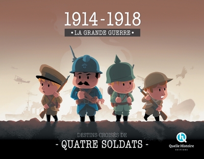 14-18 LA GRANDE GUERRE-COFFRET 4 LIVRES JEUNESSE