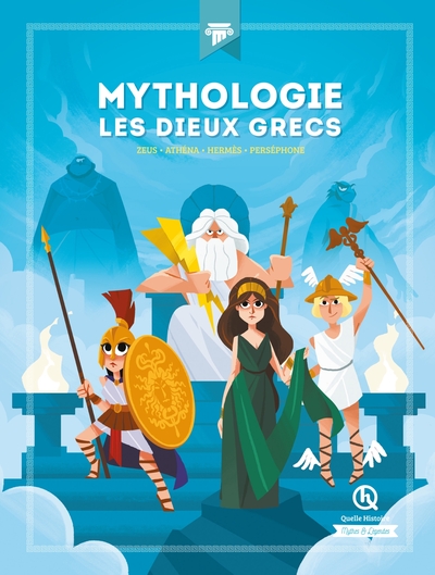 MYTHOLOGIE LES DIEUX GRECS - ATHENA - HERMES - PERSEPHONE - ZEUS