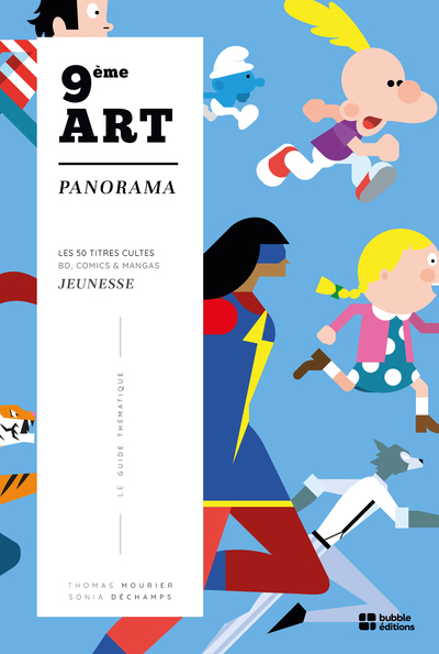 9EME ART PANORAMA - LES 50 TITRES CULTES DE LA BANDE DESSINEE JEUNESSE
