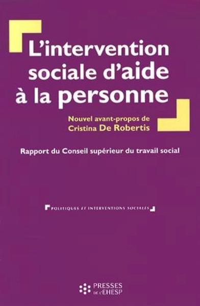 INTERVENTION SOCIALE D AIDE A LA PERSONNE