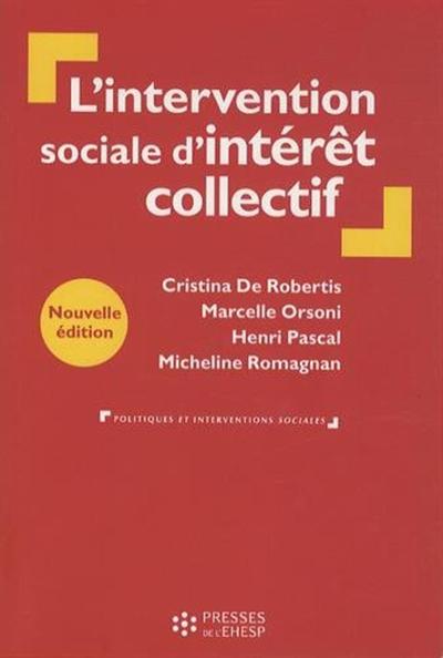 INTERVENTION SOCIALE D INTERET COLLECTIF DE LA PERSONNE AU TERRITOIRE